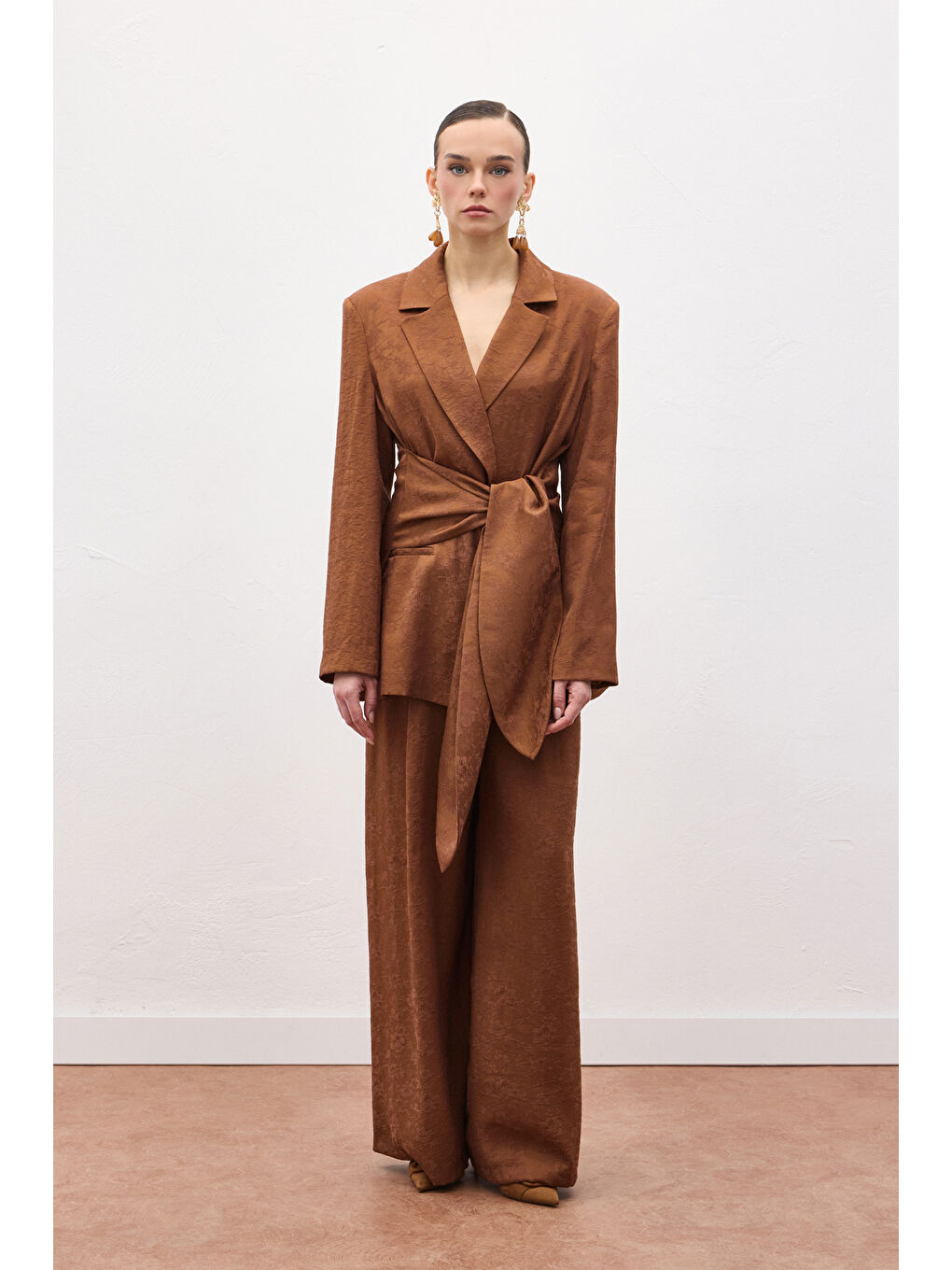 Kahverengi Freya Ceket - Kahve-3