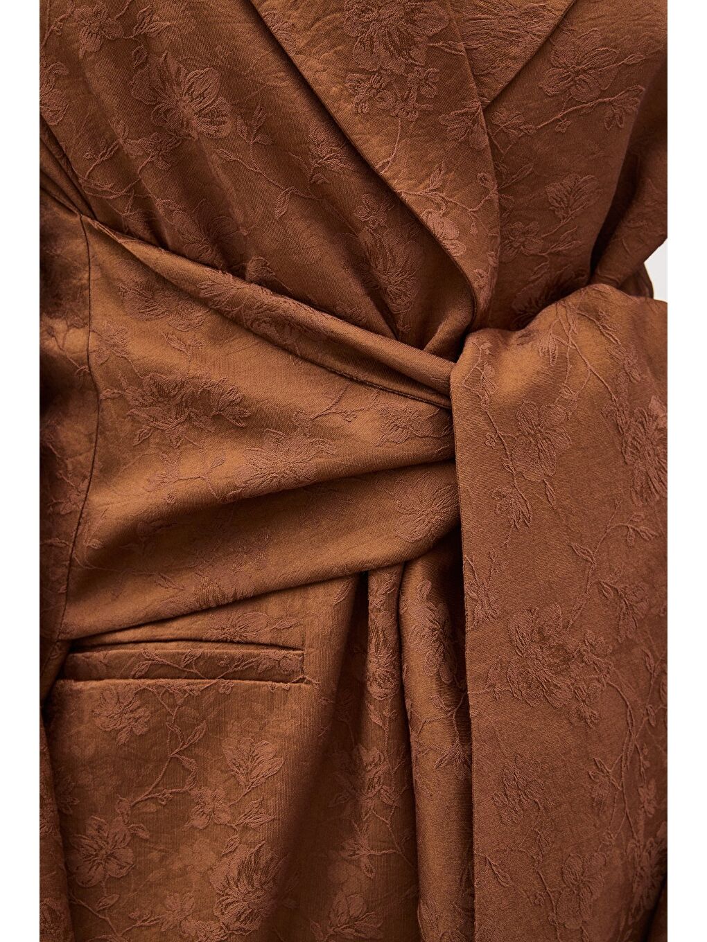 Kahverengi Freya Ceket - Kahve-4