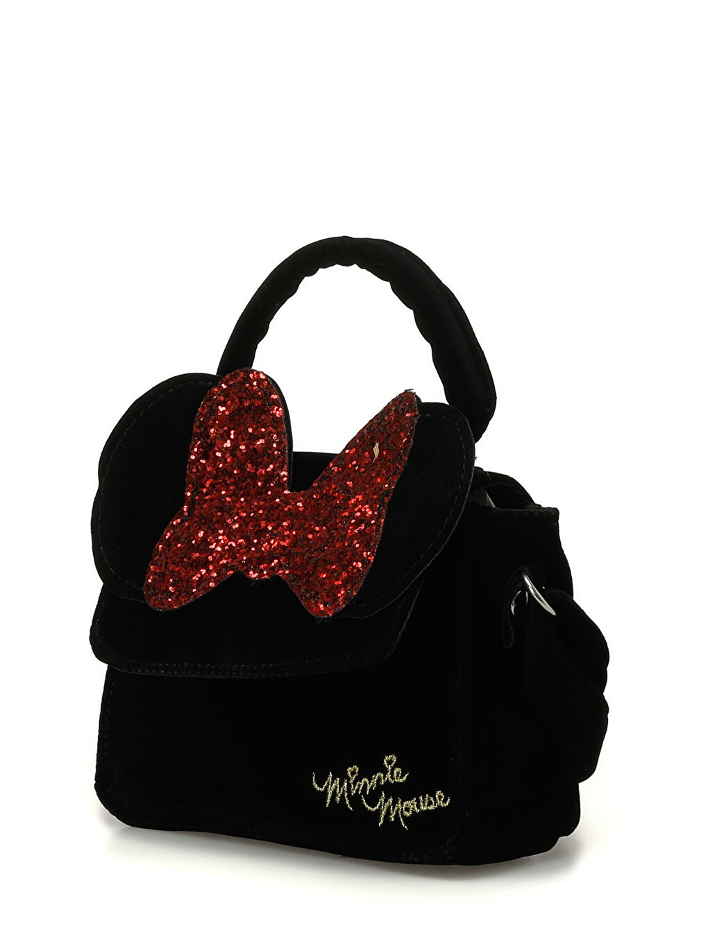MINNIE VELVET   4PR Siyah Kız Çocuk El Çantası - 1