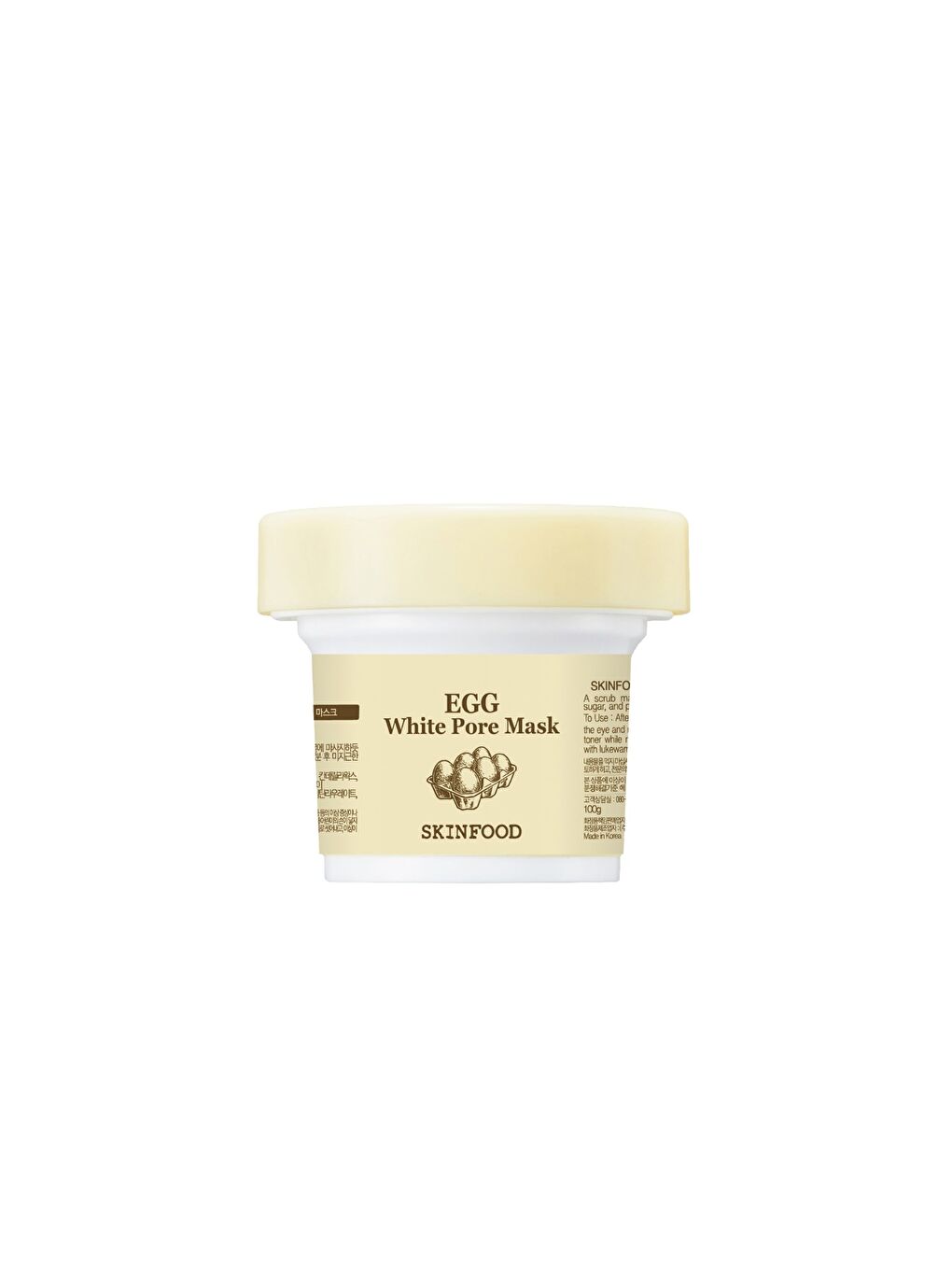 Skin Food Beyaz-Açık Yeşil Egg White Pore Mask