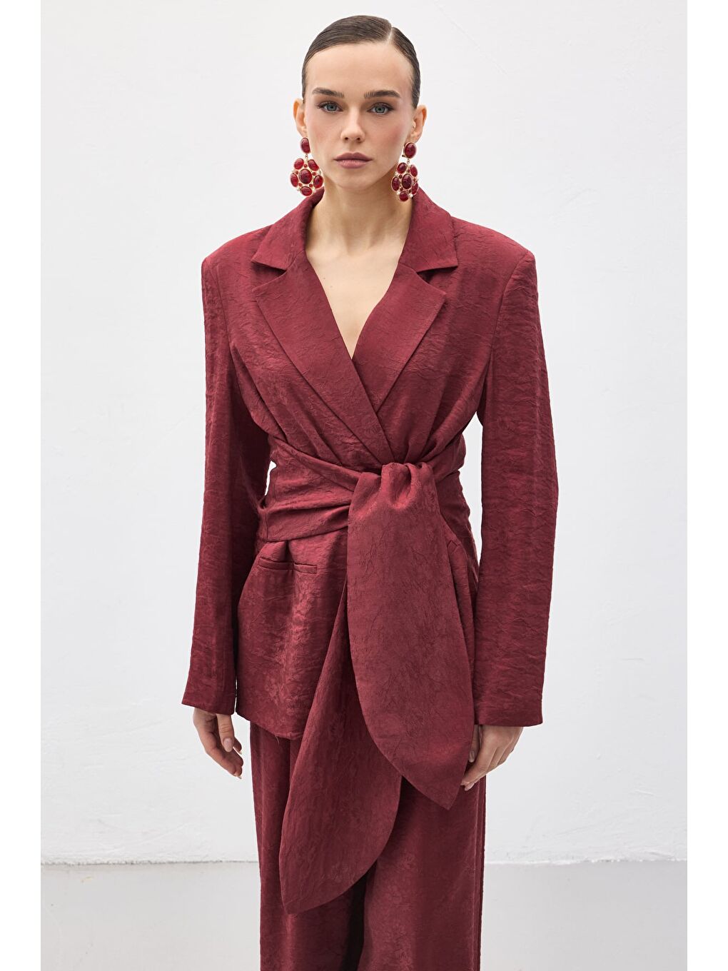 Freya Ceket - Bordo-1