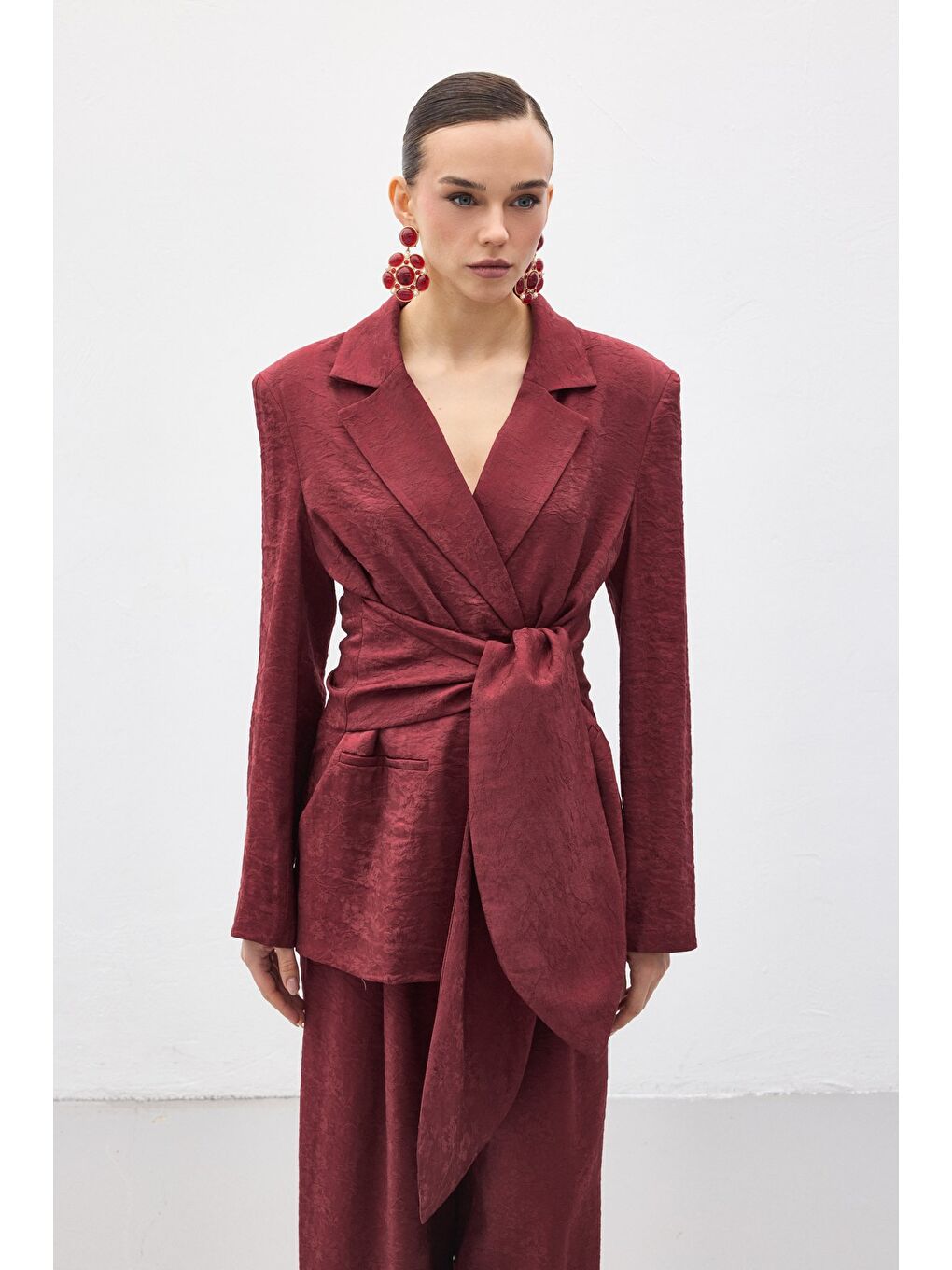 Freya Ceket - Bordo-2