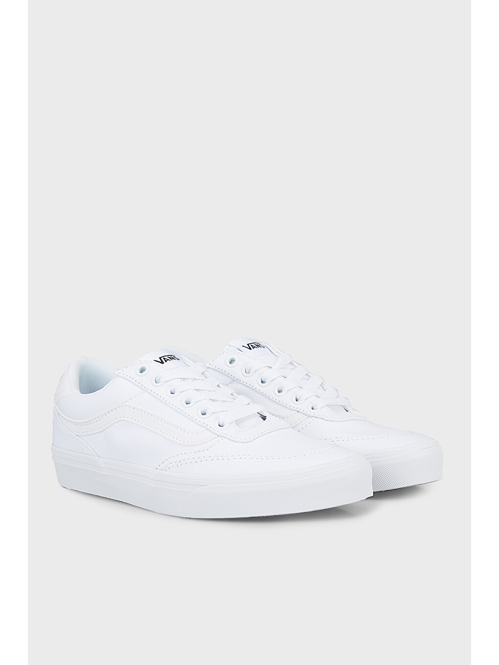 Beyaz Brooklyn LS Logolu Kanvas Sneaker Ayakkabı VN000EBDWWW1-2