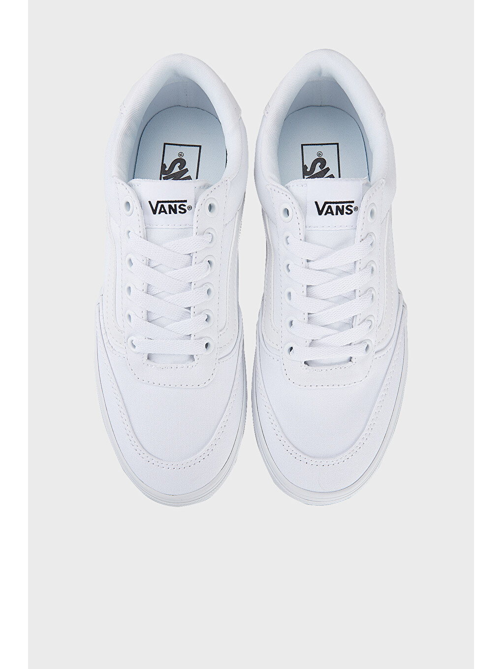 Beyaz Brooklyn LS Logolu Kanvas Sneaker Ayakkabı VN000EBDWWW1-3