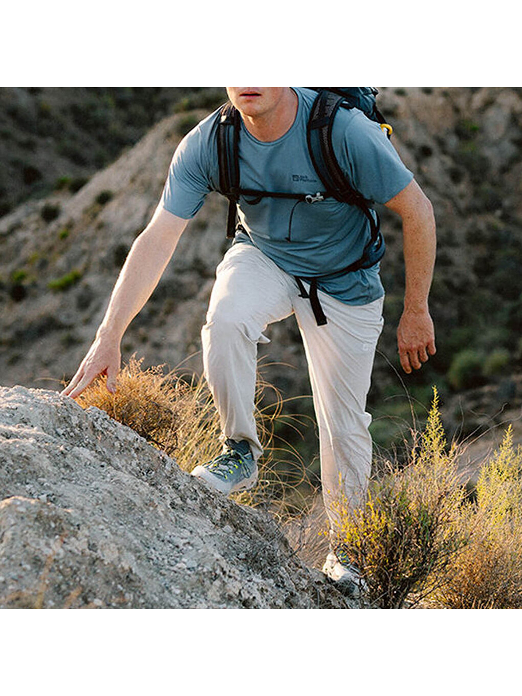 Gri Prelight Chill Erkek Outdoor Pantolonu-5
