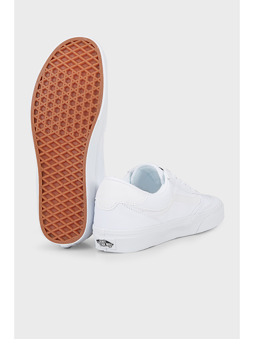 Beyaz Brooklyn LS Logolu Kanvas Sneaker Ayakkabı VN000EBDWWW1-4