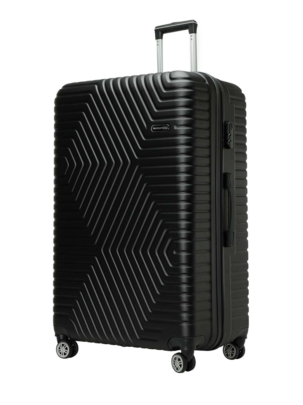 SANDERUM BATTAL -B 5FX Siyah Unisex Büyük Boy Valiz-1