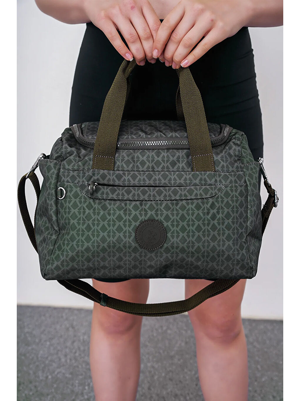 Yeşil Çıkarılabilir Askılı Kadın El Çantası BHPC6012-3