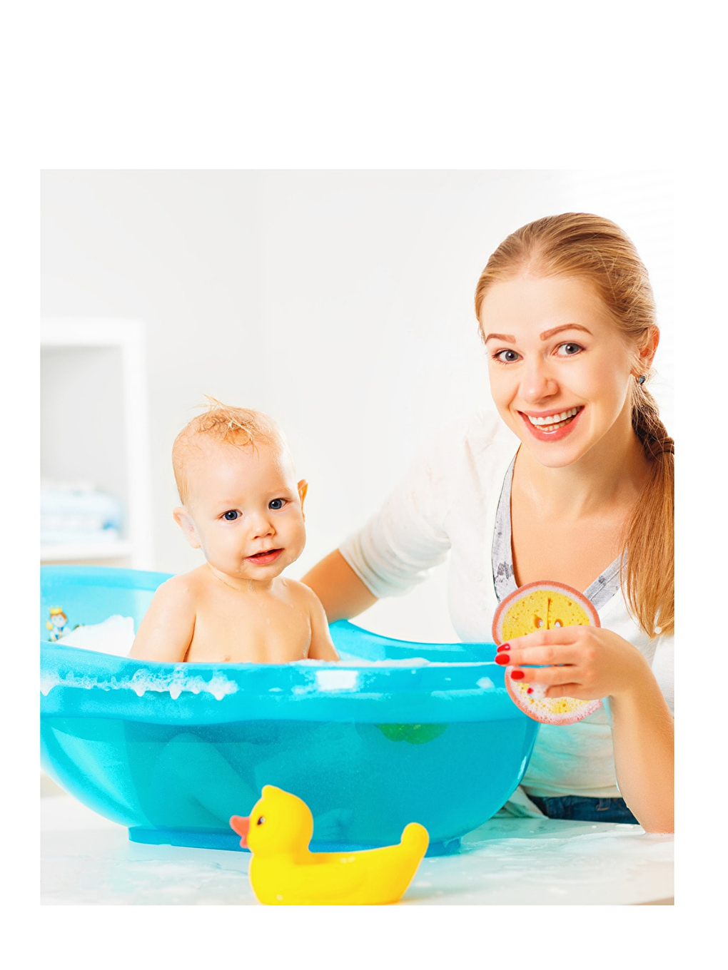 4 Adet Sevimli Meyve Şeklinde Banyo Süngeri-5