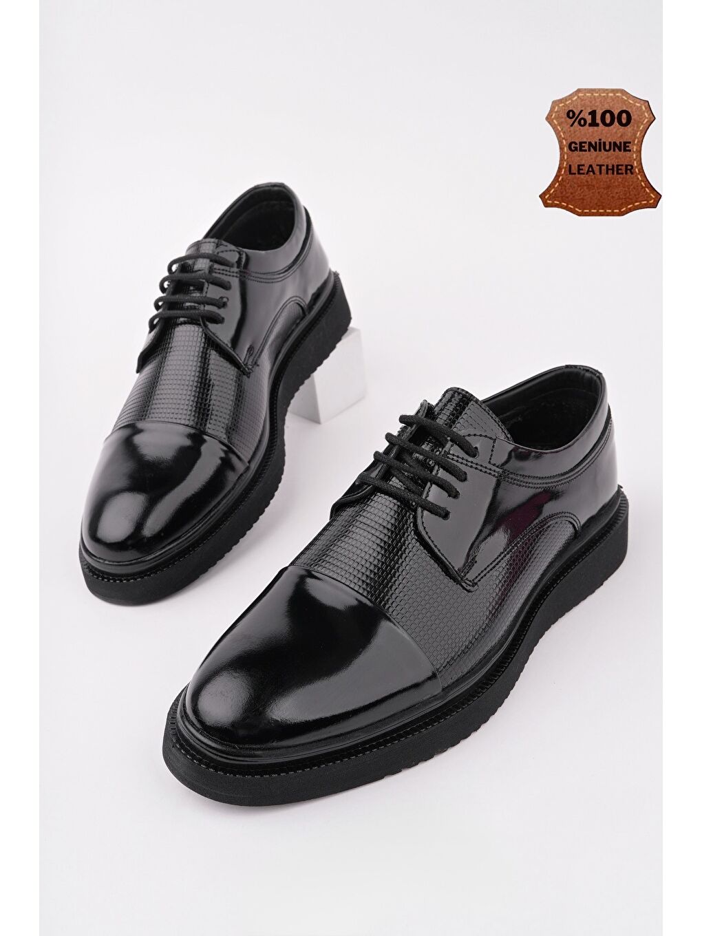 Siyah Mercal Erkek Günlük Klasik Casual Ayakkabı