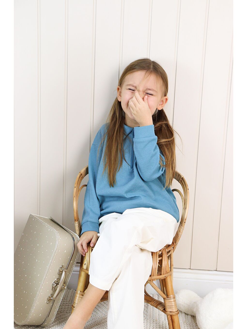 Mercan Waffle Theme Sweatshırt-7