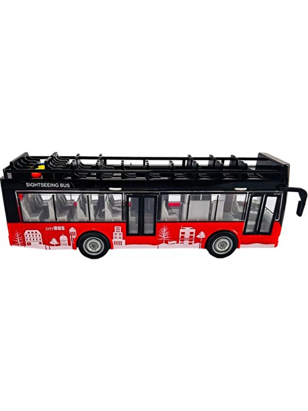 CToys Karışık Asorti Ses ve Işıklı Oyuncak Şehir Otobüsü A1119-13 GKO - 1