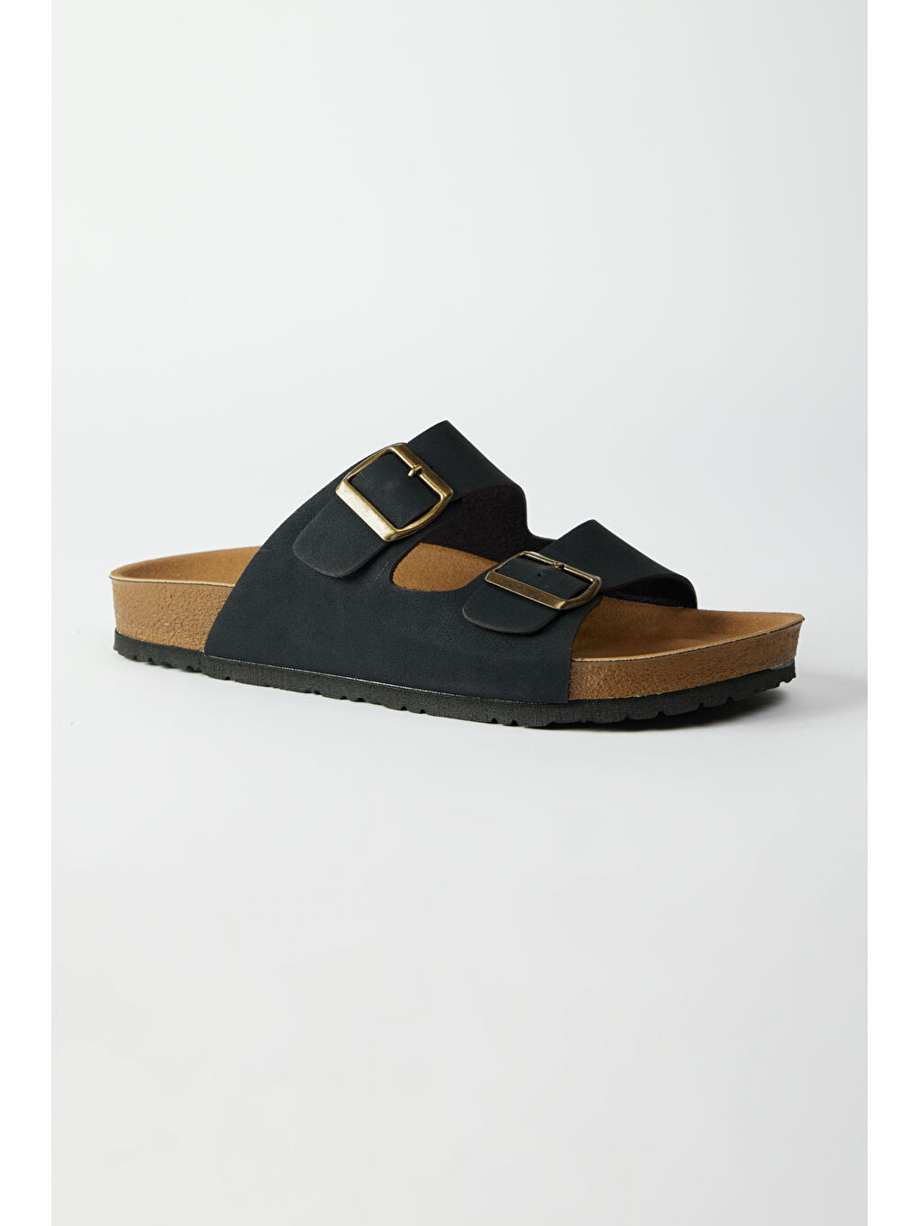 Erkek Siyah Desensiz Terlik-1