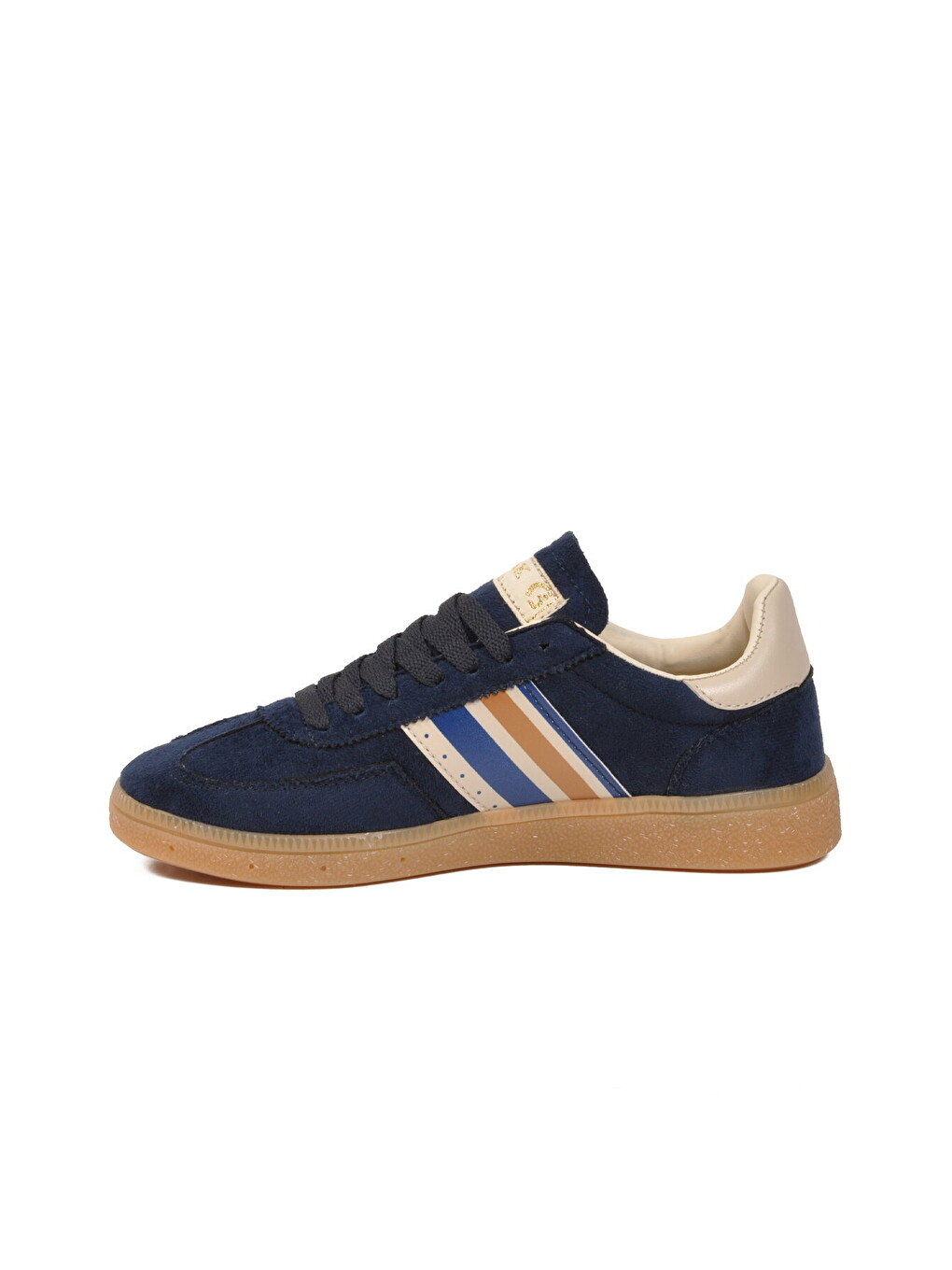 Lacivert Bağcıklı Esnek Unisex Spor Ayakkabı 015 G-3
