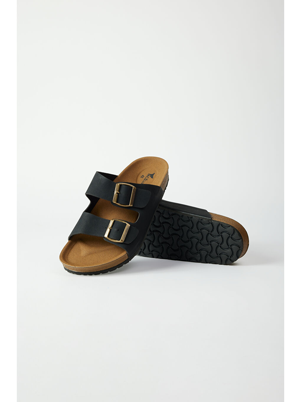 Erkek Siyah Desensiz Terlik-3