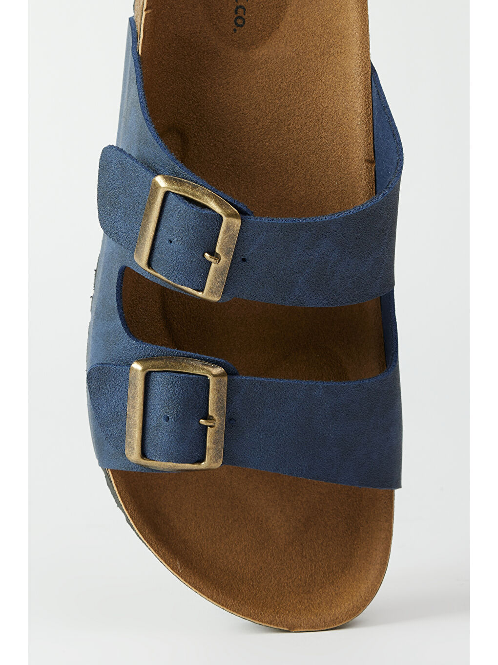 Erkek Lacivert Desensiz Terlik-2