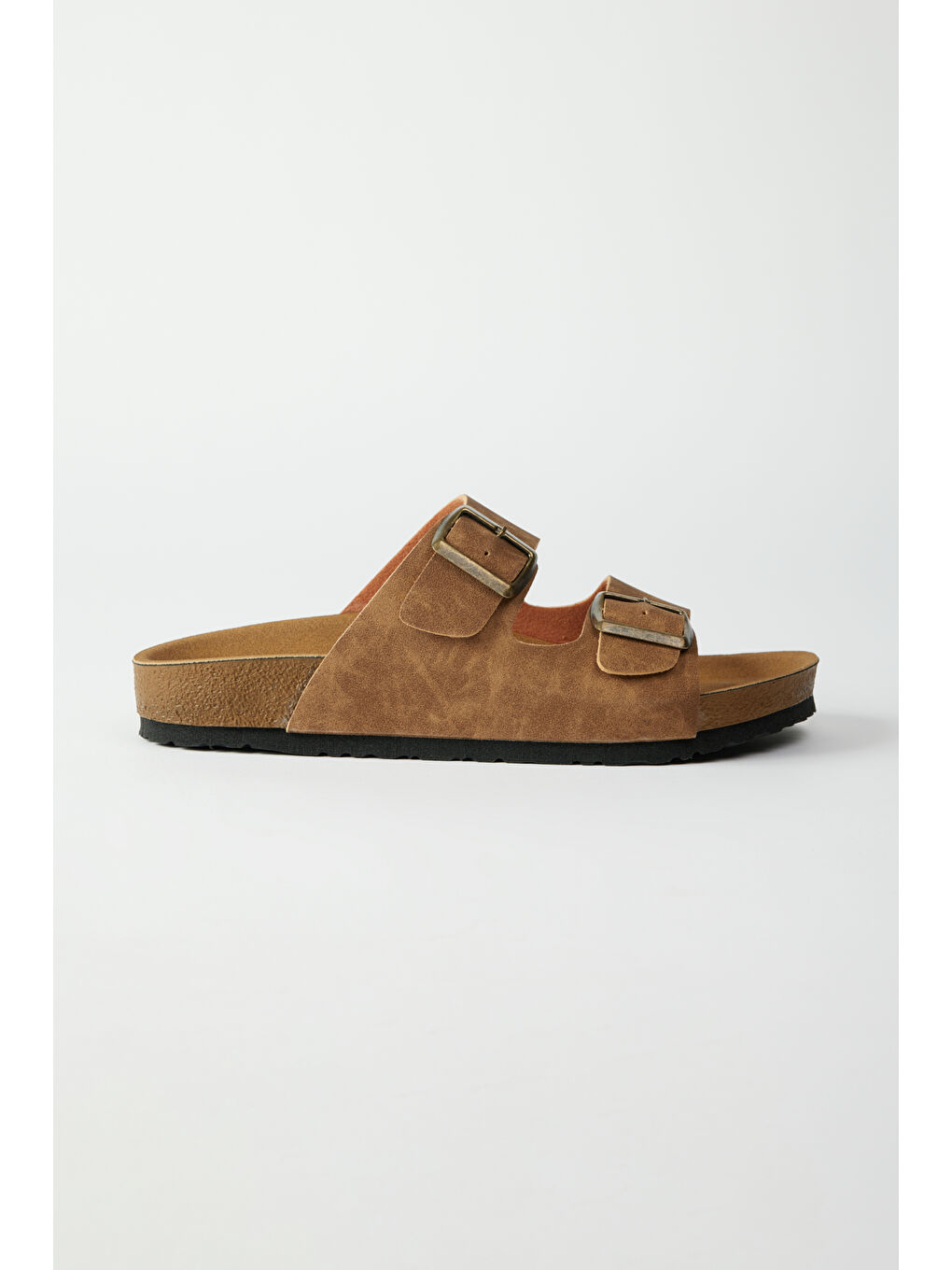 Kahverengi Erkek Taba Desensiz Terlik