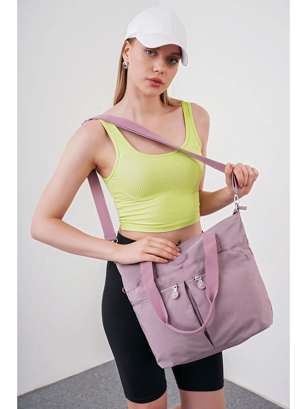 Lila Kadın Omuz Çantası Bhpc6014-5