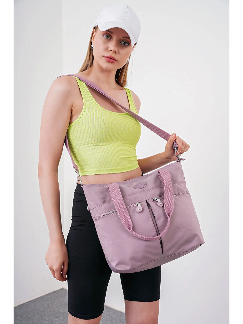 Lila Kadın Omuz Çantası Bhpc6014-6