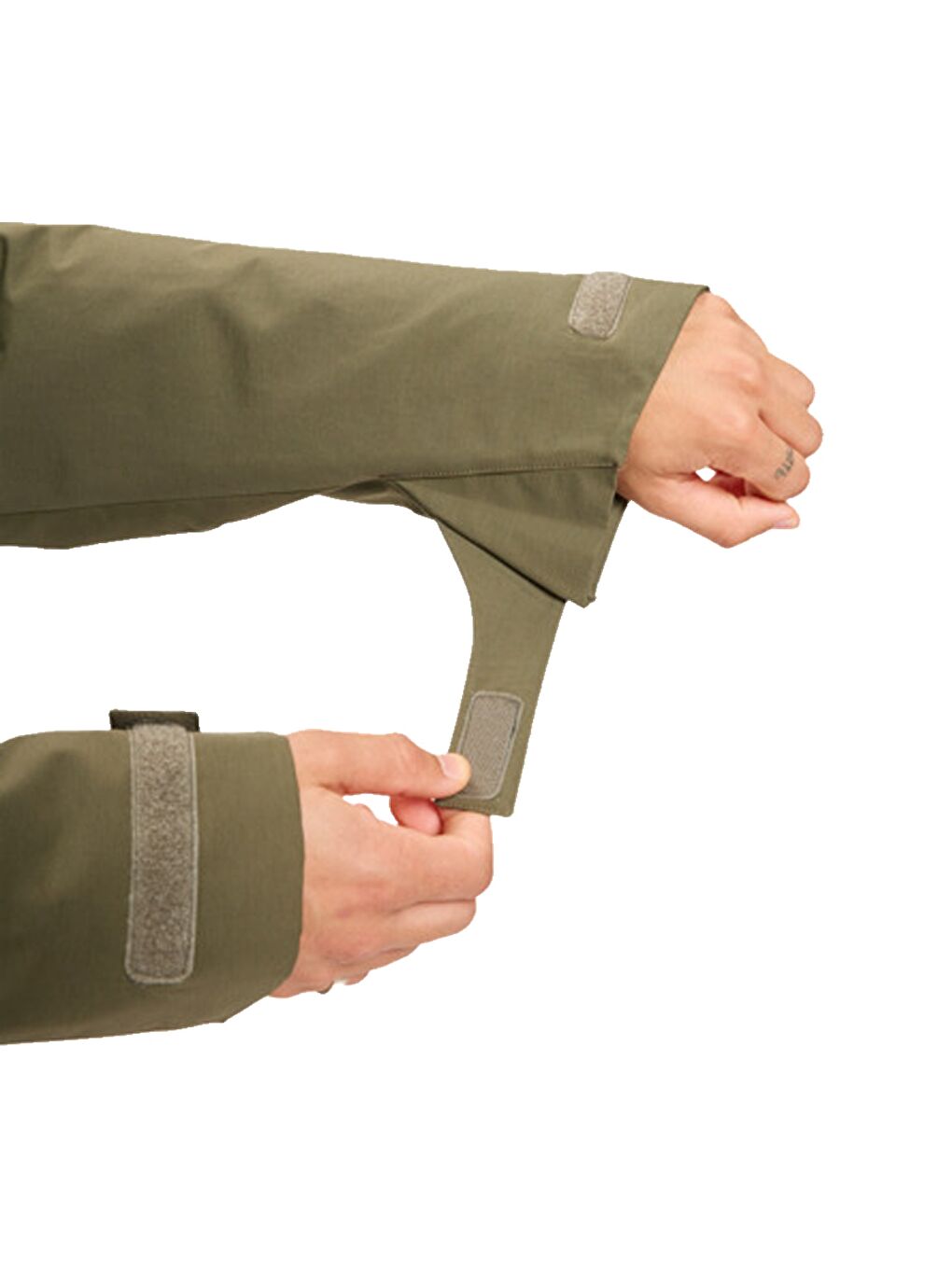 Overcast 3k Parka Erkek Yeşil Mont-4