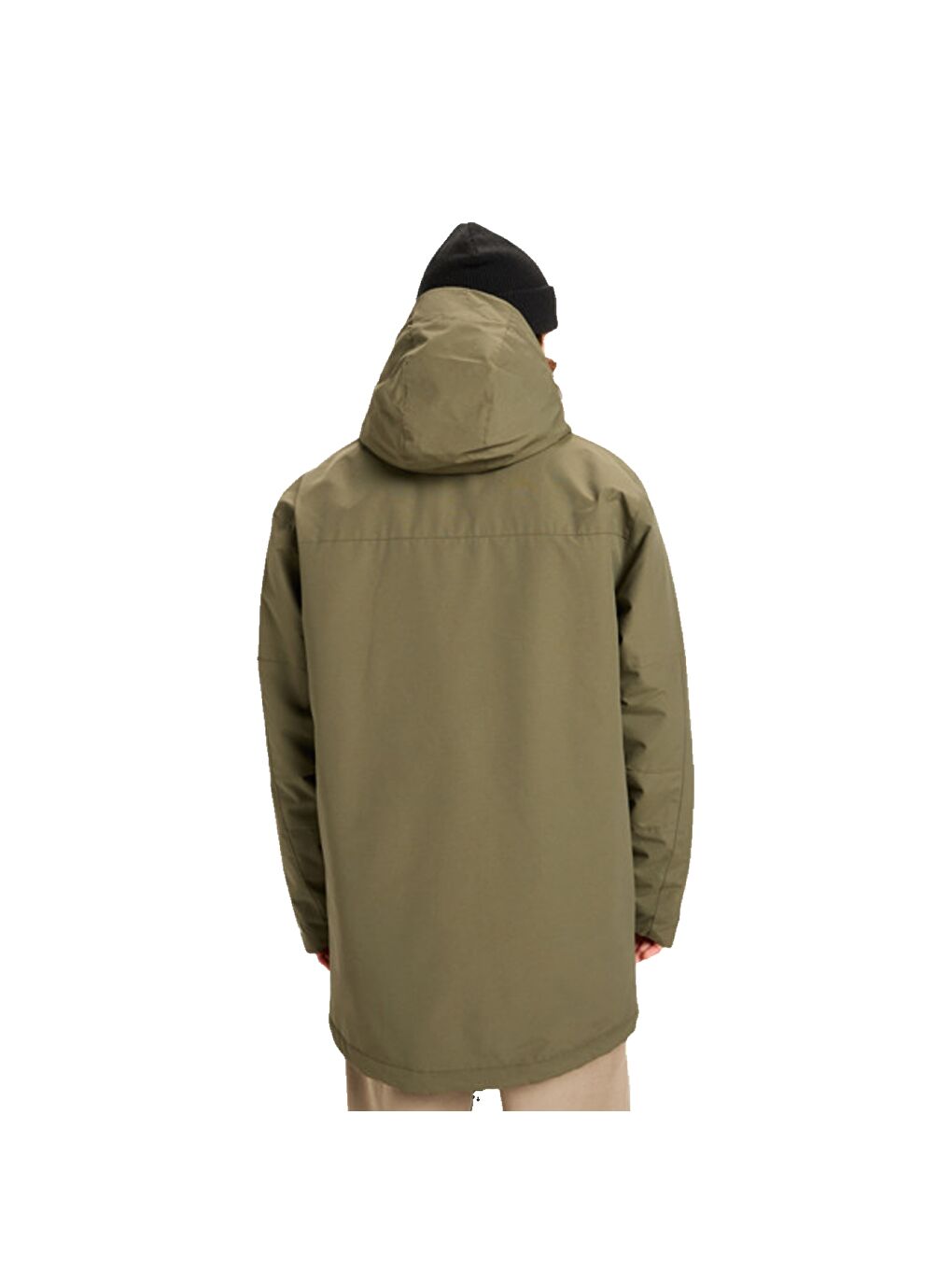 Overcast 3k Parka Erkek Yeşil Mont-6