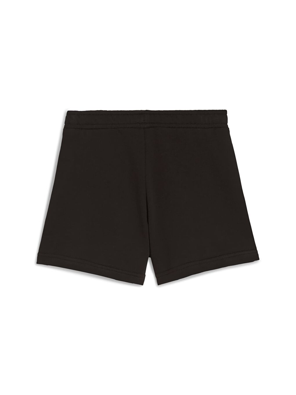 Siyah ESSENTIALS Small Logo Genç Şort-1