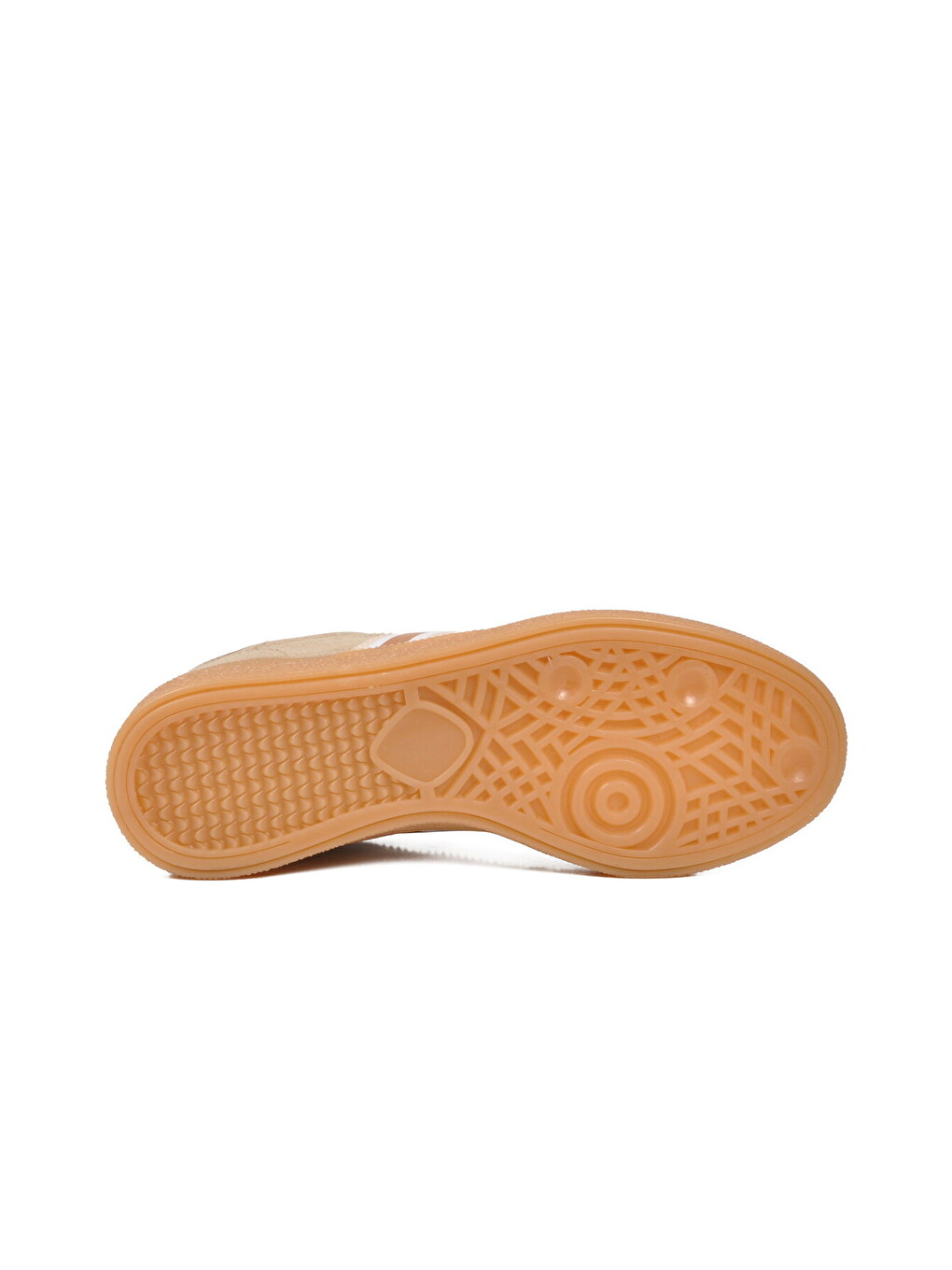 Bej Beyaz Bağcıklı Esnek Unisex Spor Ayakkabı 015 G-4