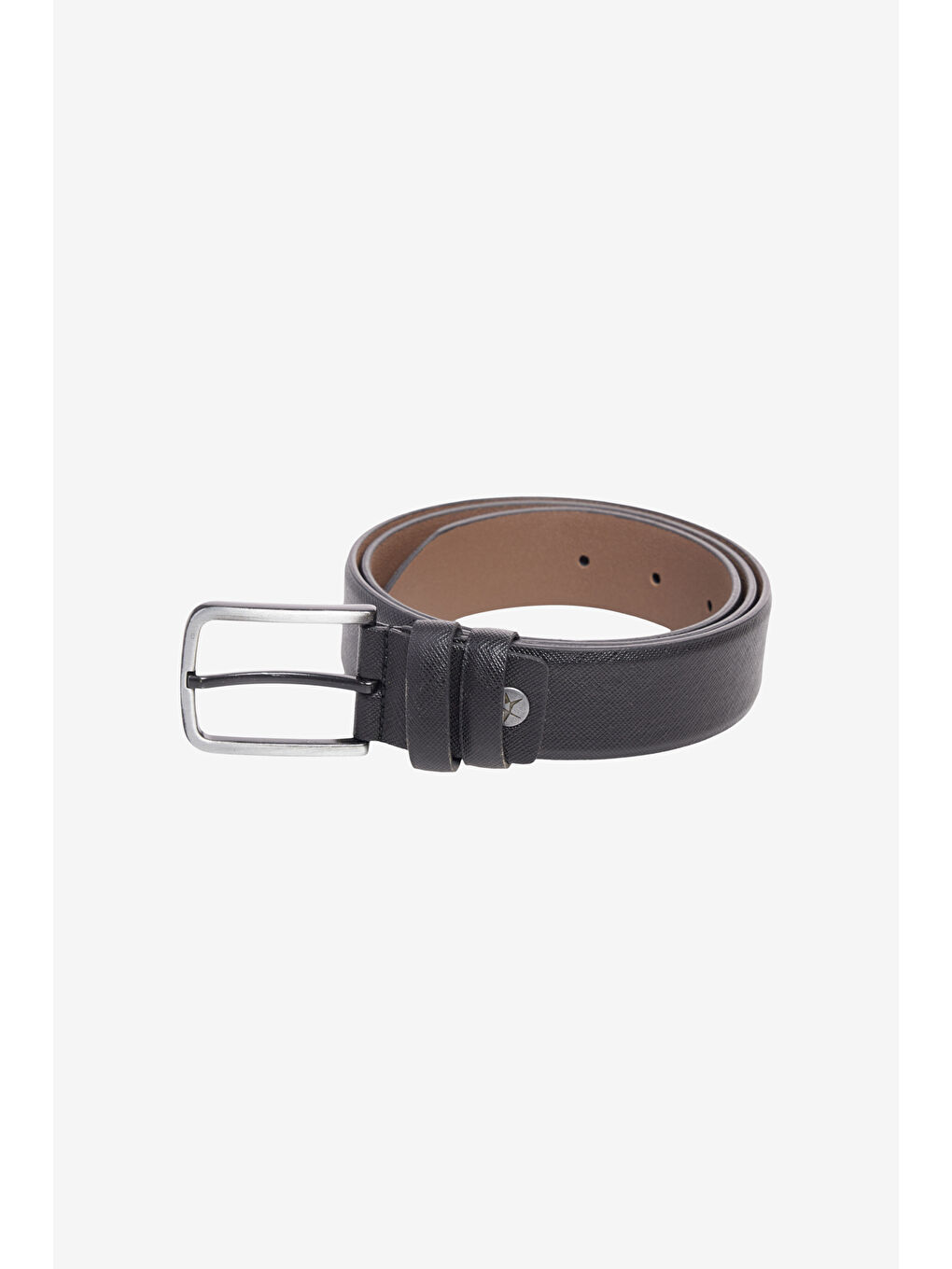 Erkek Siyah-Kahverengi Siyah-Kahverengi 2'li Casual Kemer Kutulu Set-2