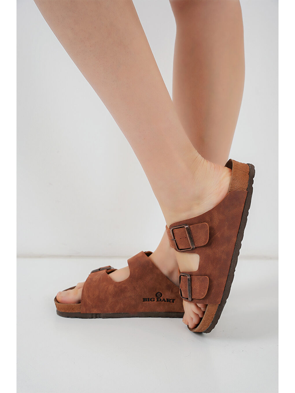 Kahverengi Unisex Ortopedik Terlik 010182 - Taba-5