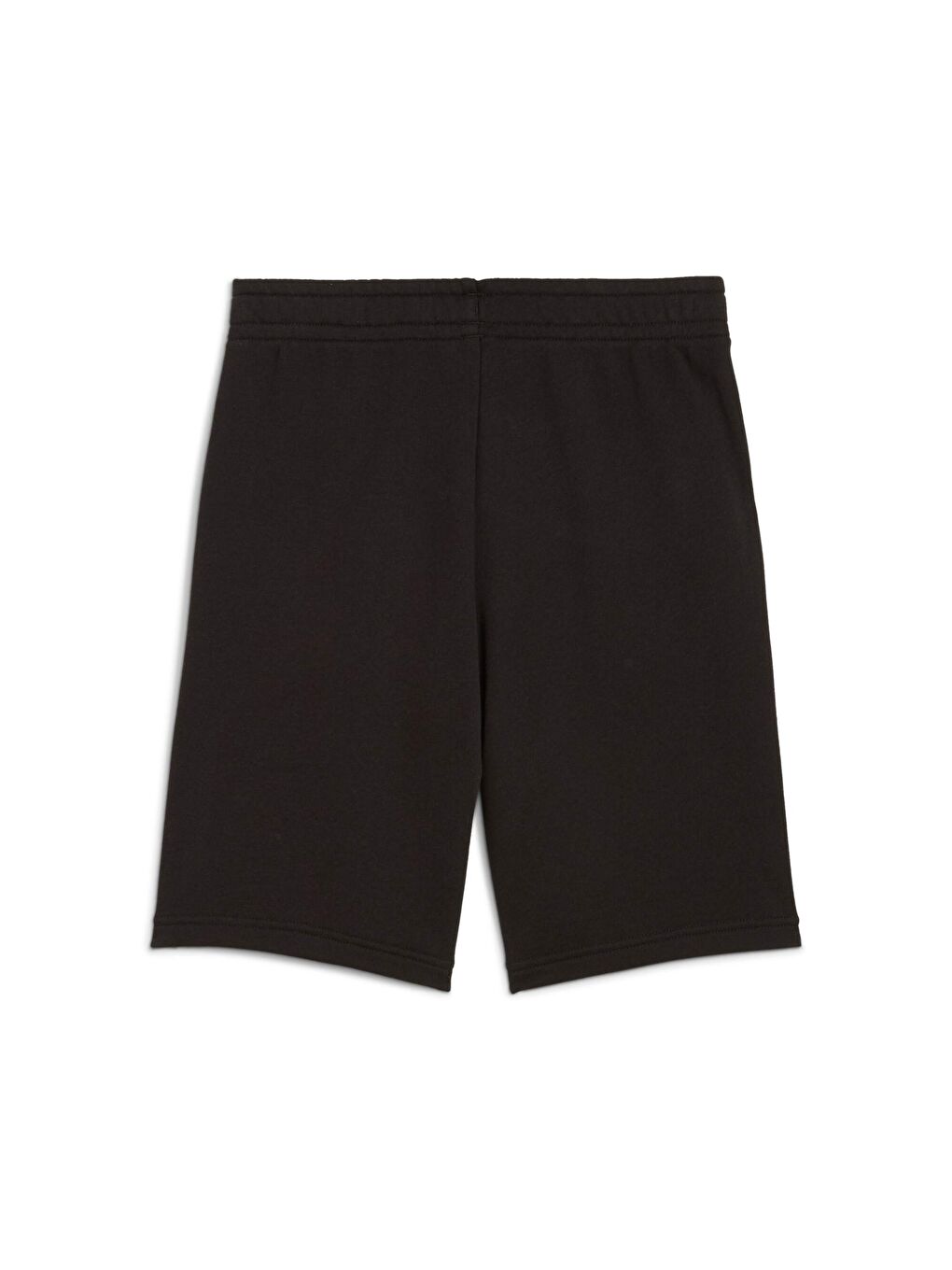 Siyah ESSENTIALS Small Logo Genç Şort-1