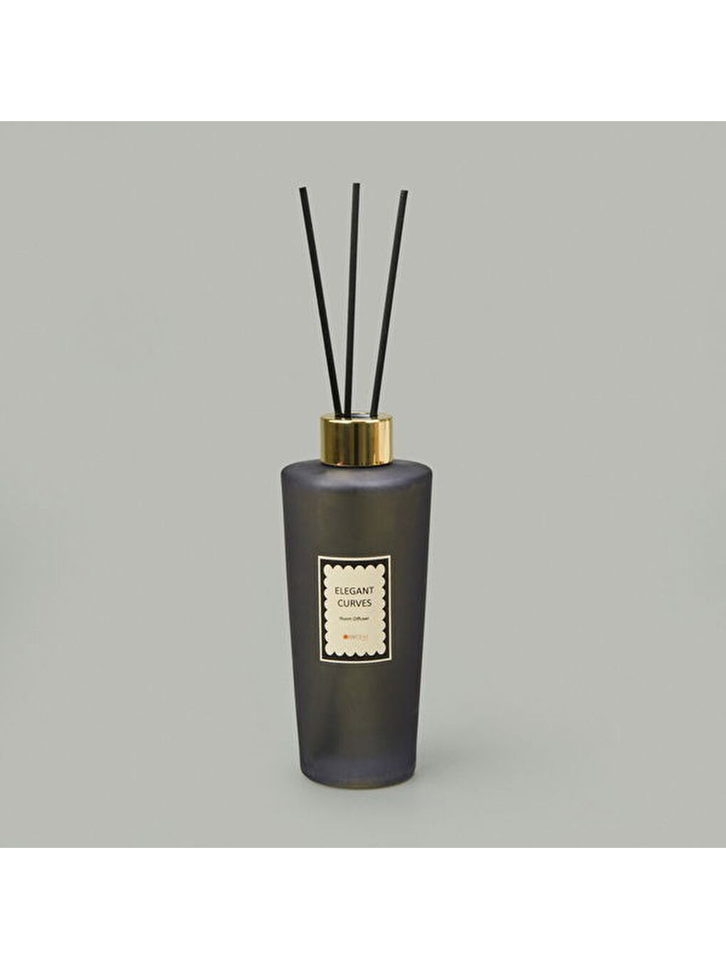 Deco Elegant Curves Çubuklu Oda Kokusu - Siyah - 200 ml-1