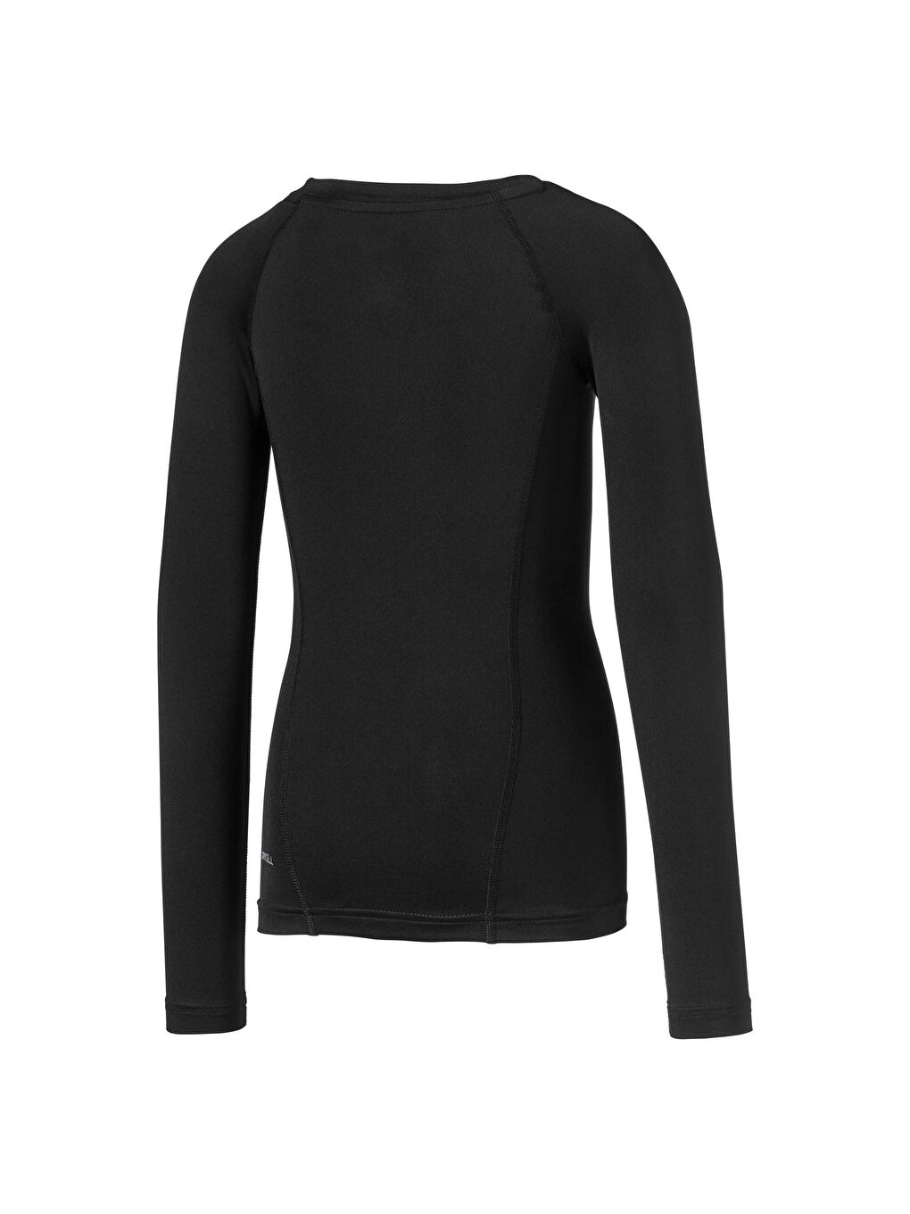 Siyah LIGA Baselayer Çocuk Uzun Kollu Tişört-1