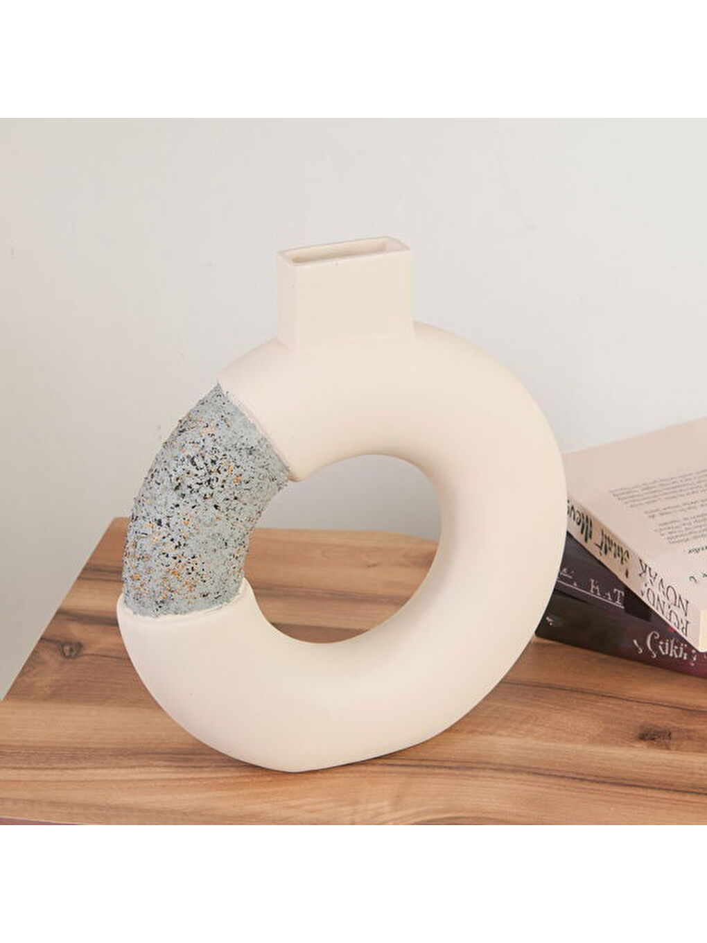 Ekru Deco Velmora Dekor - Krem - 30 cm-2