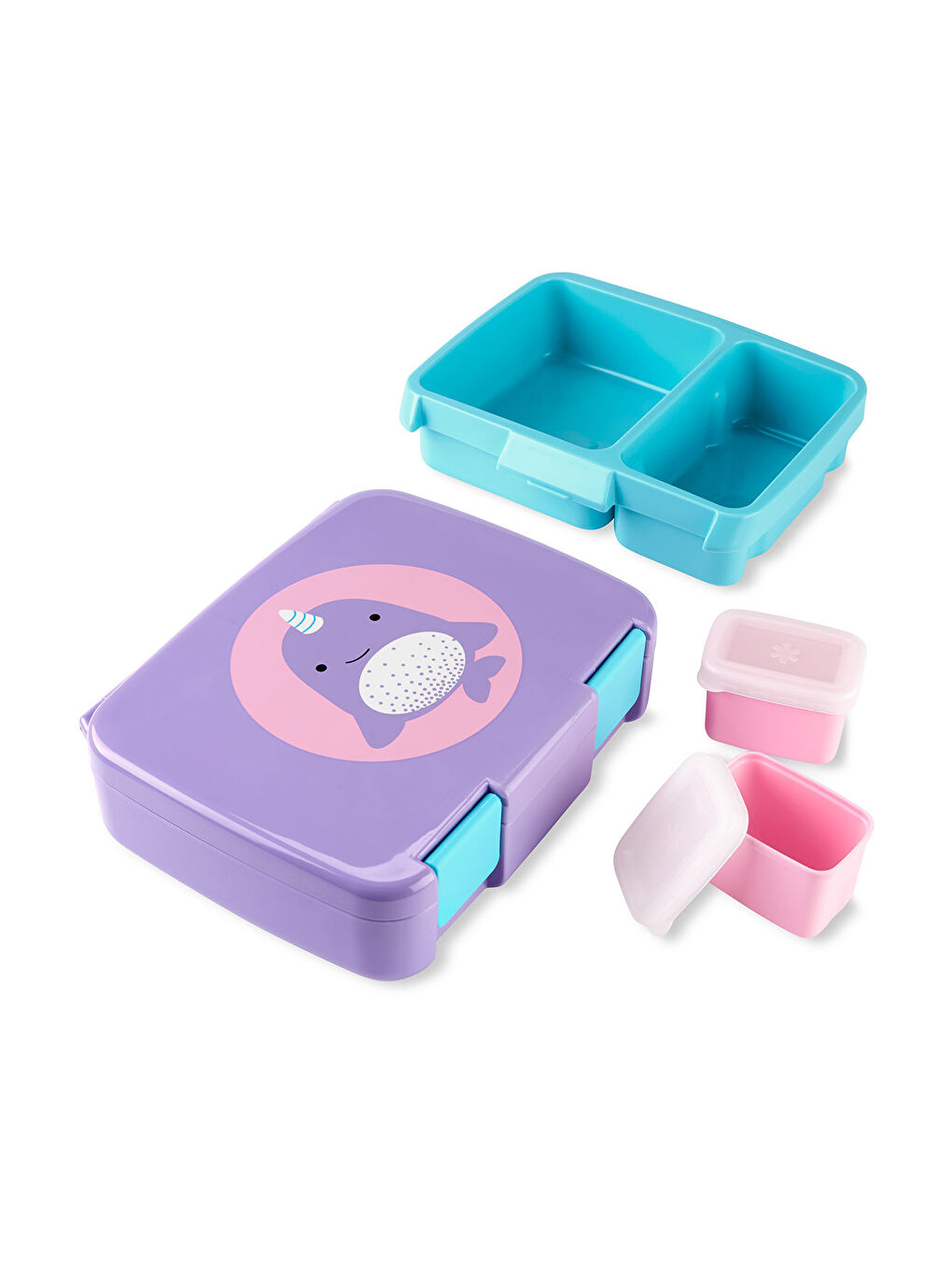 Zoo Bento Beslenme Kutusu Narwhal-1