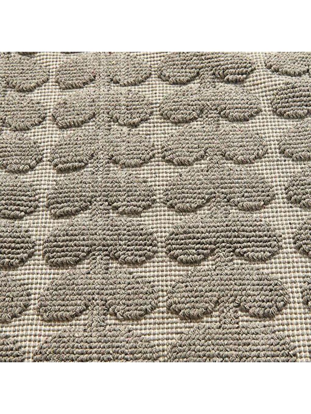 Soft Folium 2'li Banyo Paspası - Gri - 60x100 cm + 50x60 cm-1