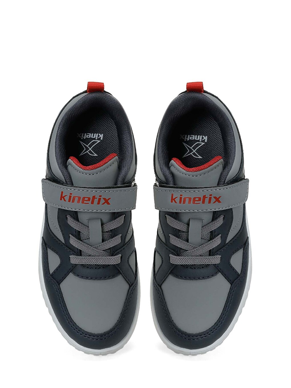 Gri Nospen Pu F Grı Erkek Çocuk Sneaker-3