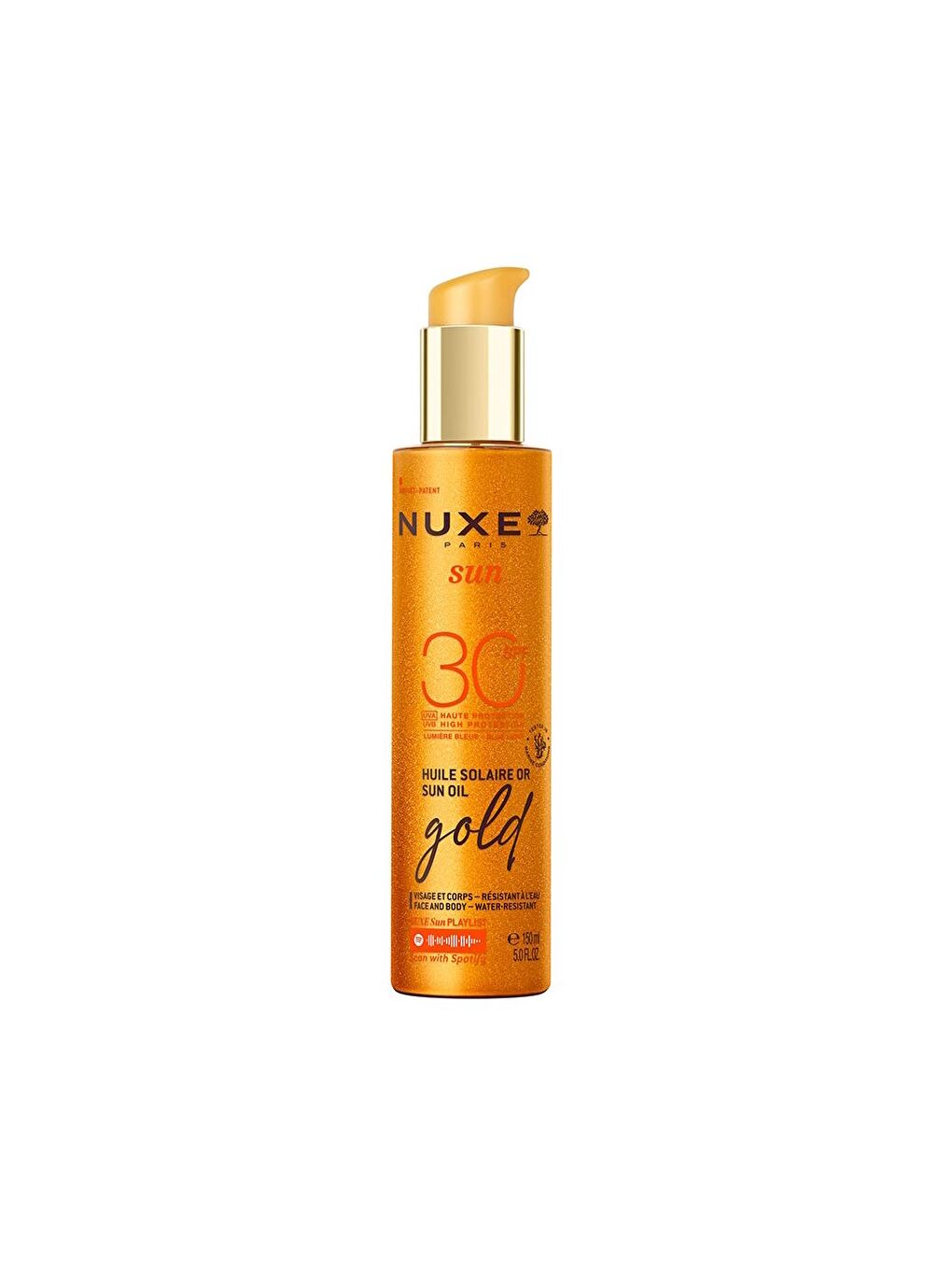Sun SPF30 Gold Altın Parıltılı Güneş Yağı 150 ml