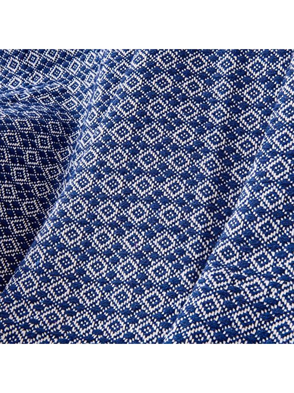 Soft Koltuk Şalı - Lacivert - 130x150 cm-3