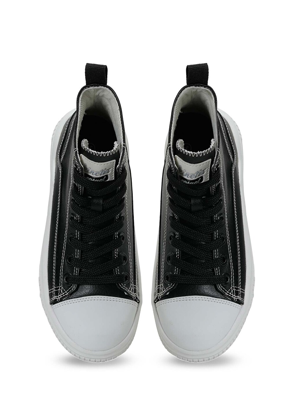 Lorna Hı J F Siyah Kız Çocuk High Sneaker-3