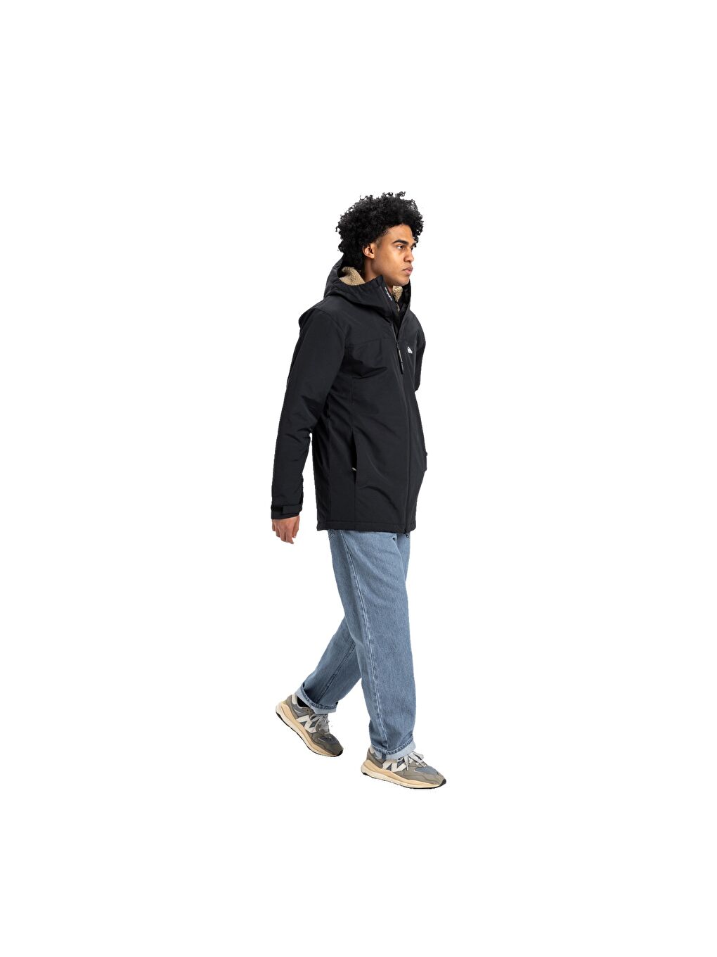 Siyah MISSION PRINTED BLOCK JK-4