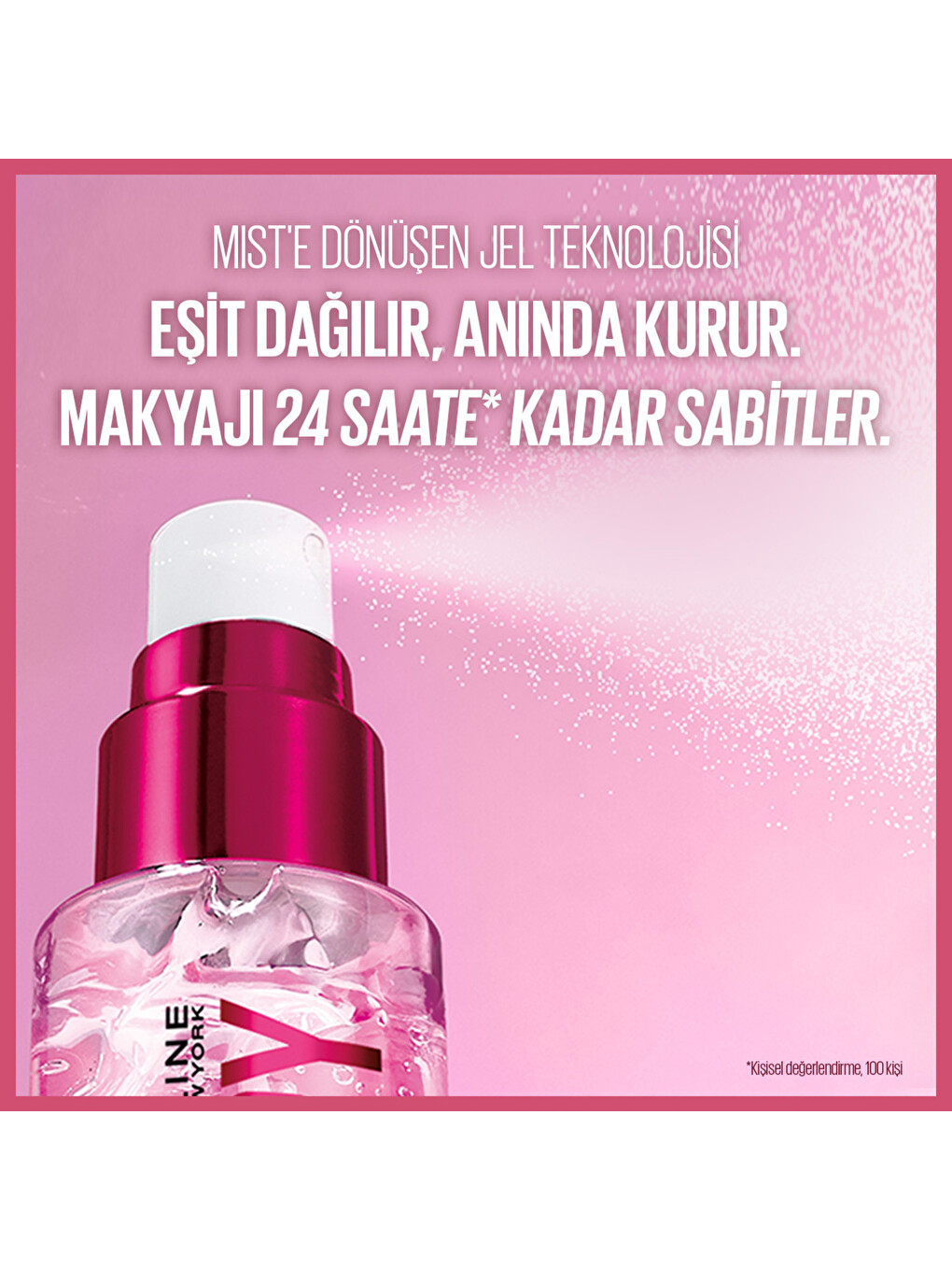 Grippy 24 Saate Kadar Makyaj Sabitleyici Sprey - Mist Form-5