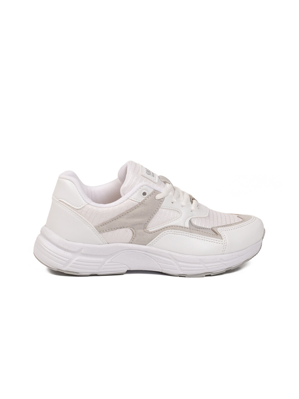 Beyaz Bağcıklı Unisex Spor Ayakkabı 304 G-1