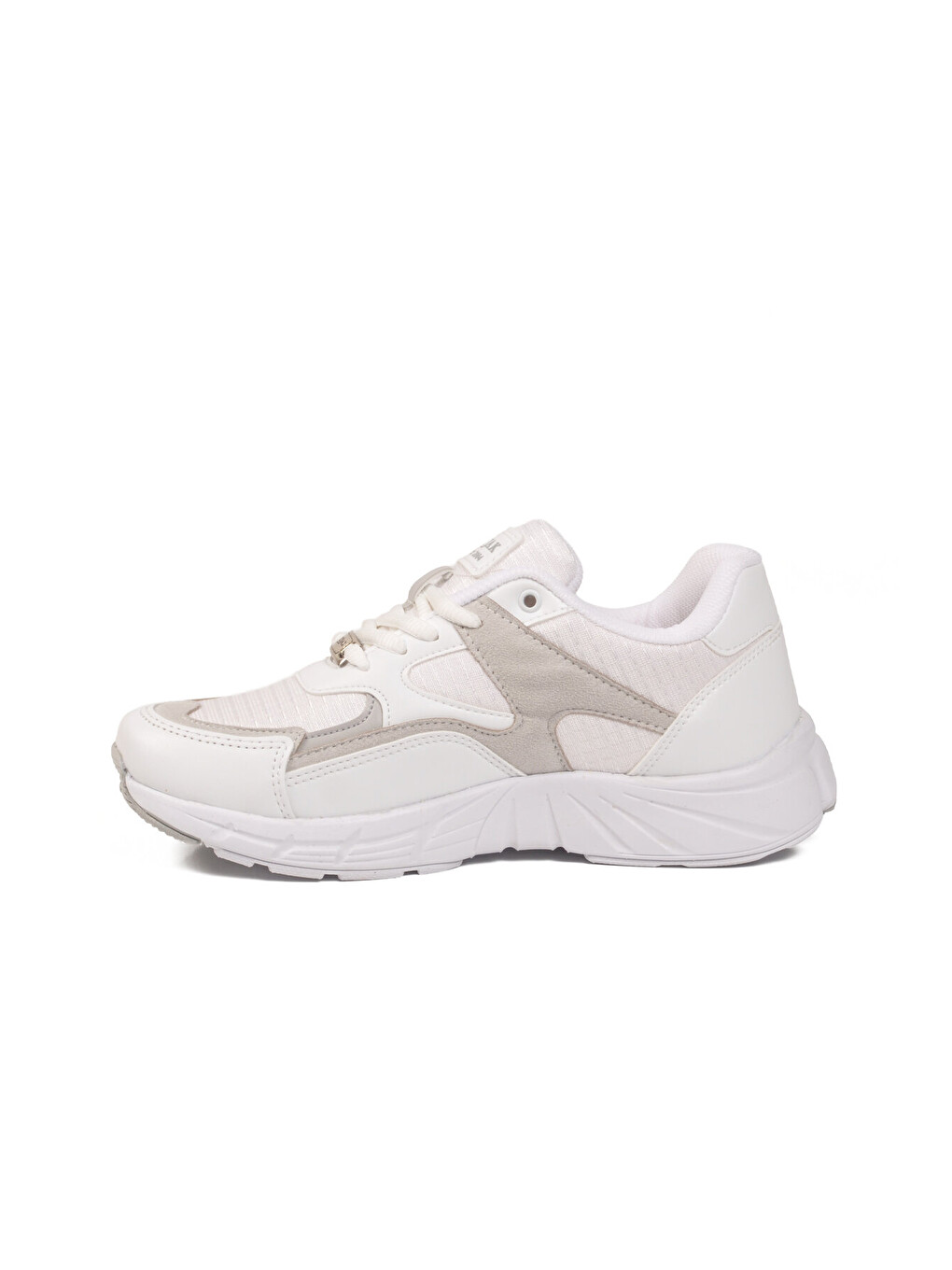 Beyaz Bağcıklı Unisex Spor Ayakkabı 304 G-3