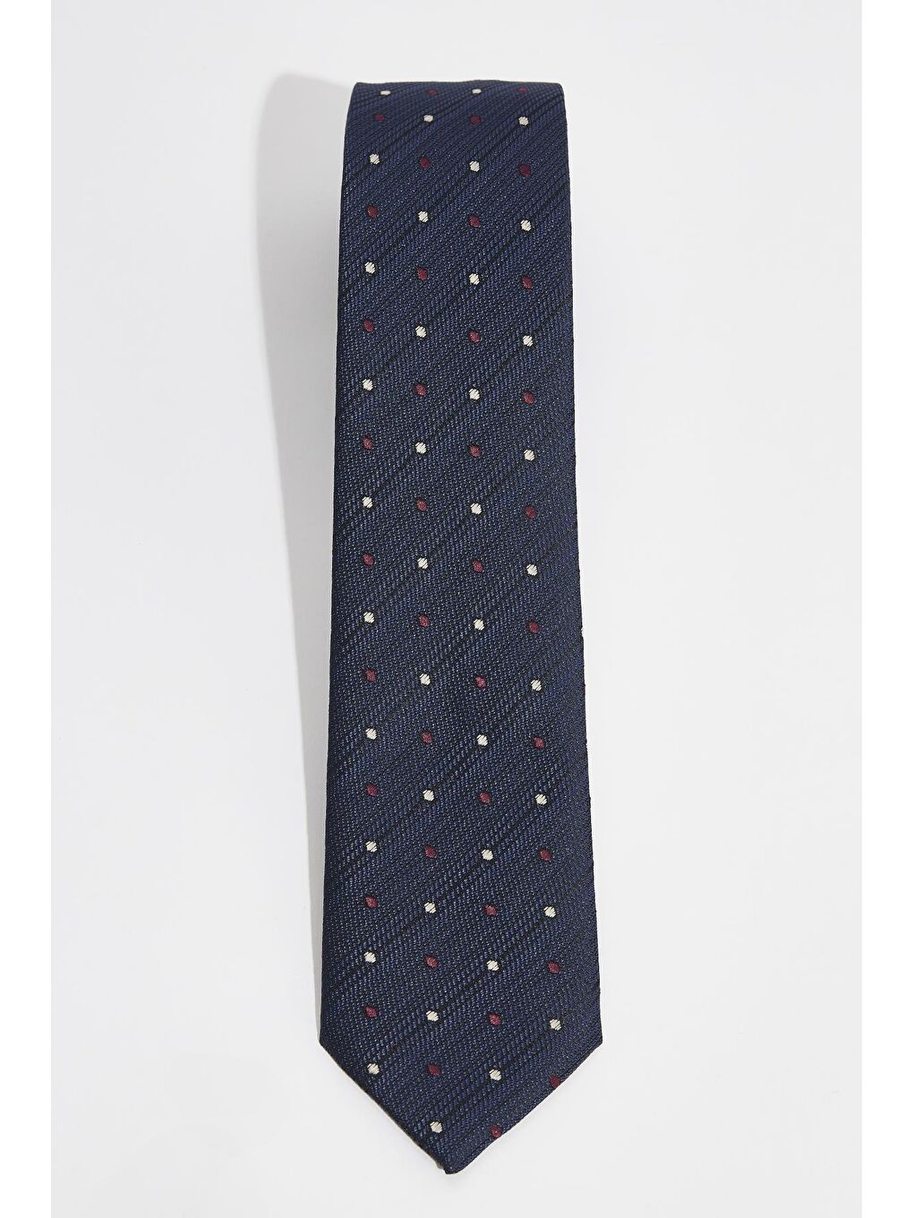 Karışık Desenli Klasik Cep Mendilli Erkek Kravat-3