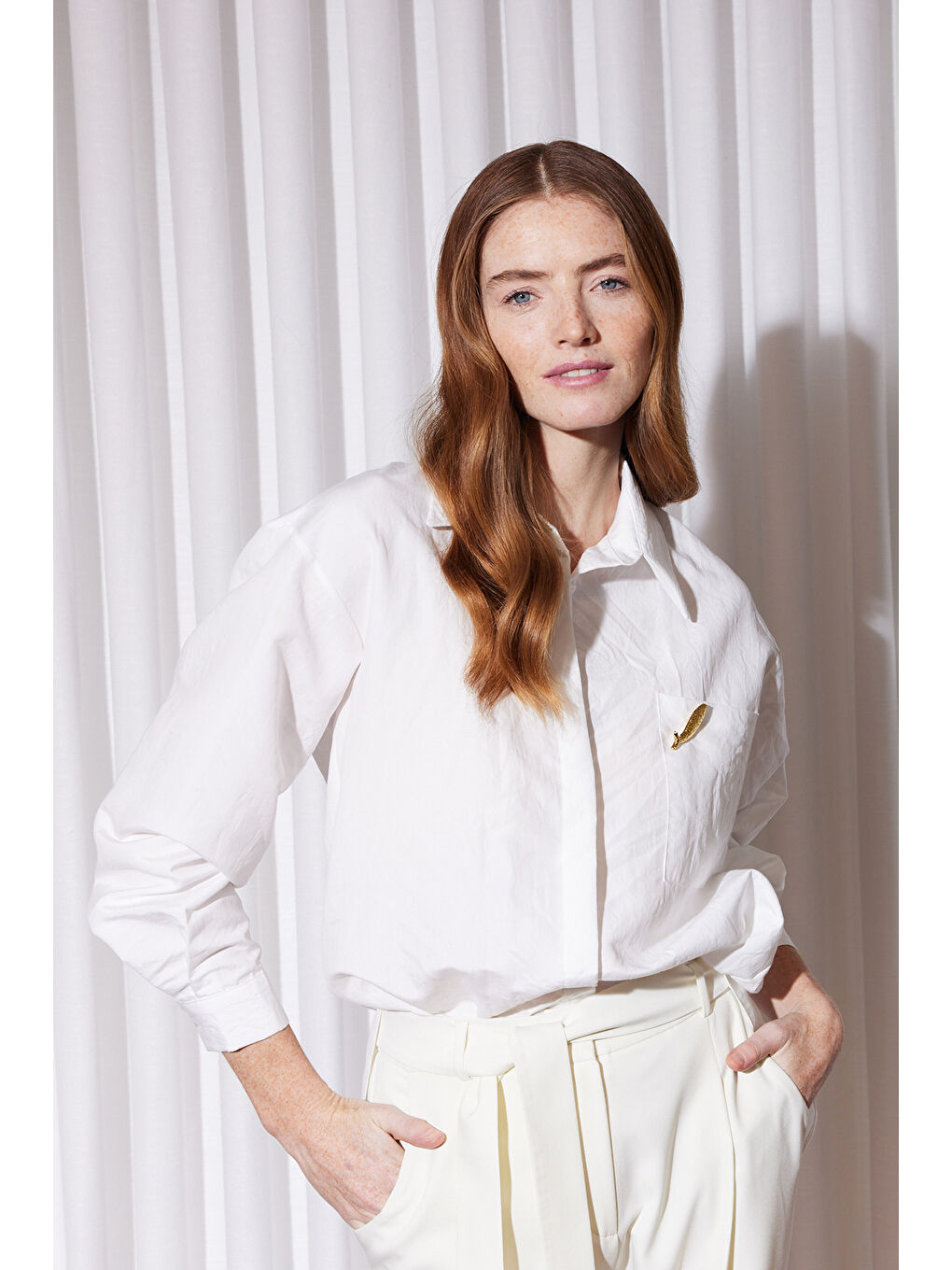 Missemramiss Sunshıne Gömlek 5292 Ekru-3