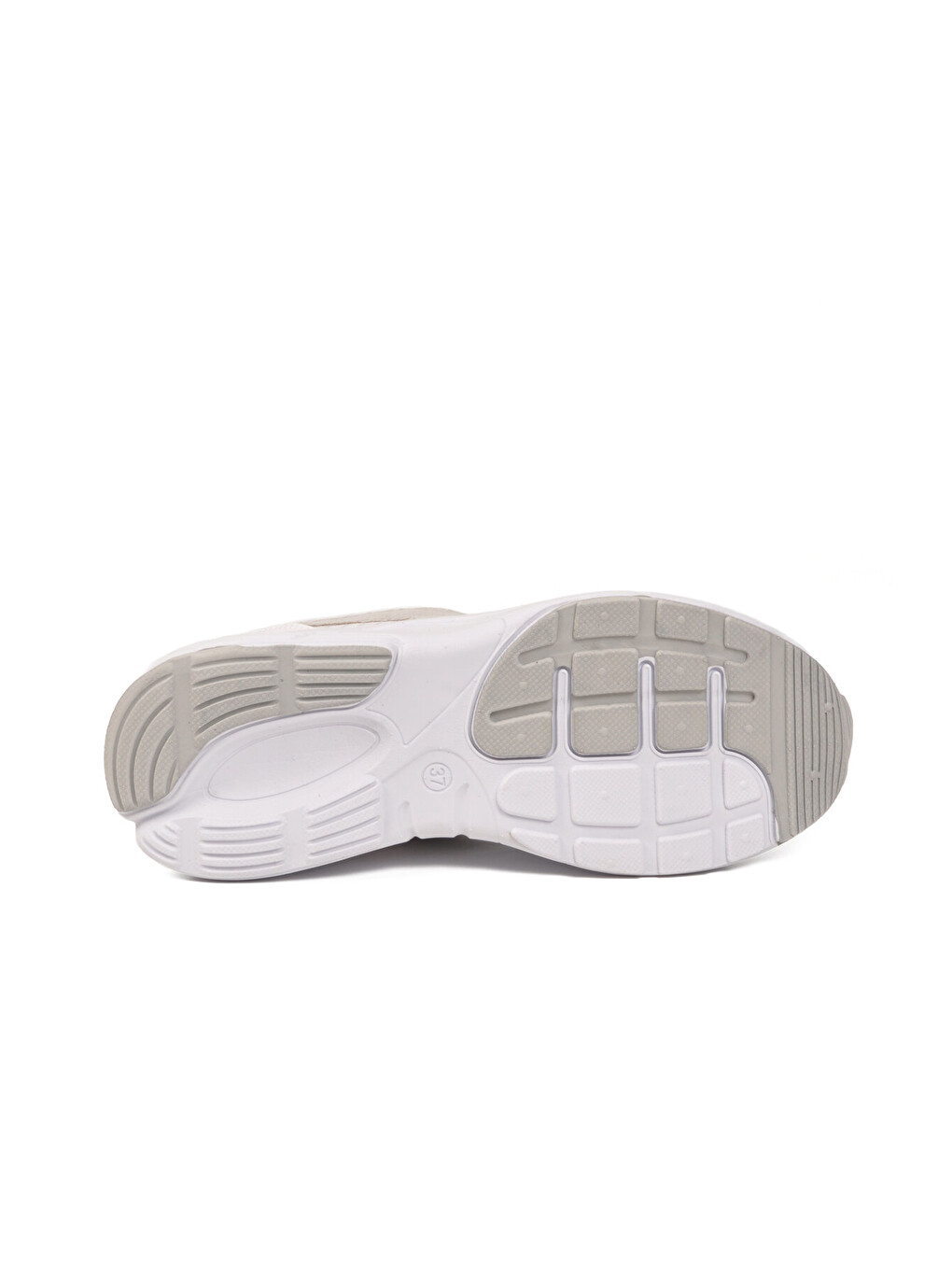Beyaz Bağcıklı Unisex Spor Ayakkabı 304 G-4