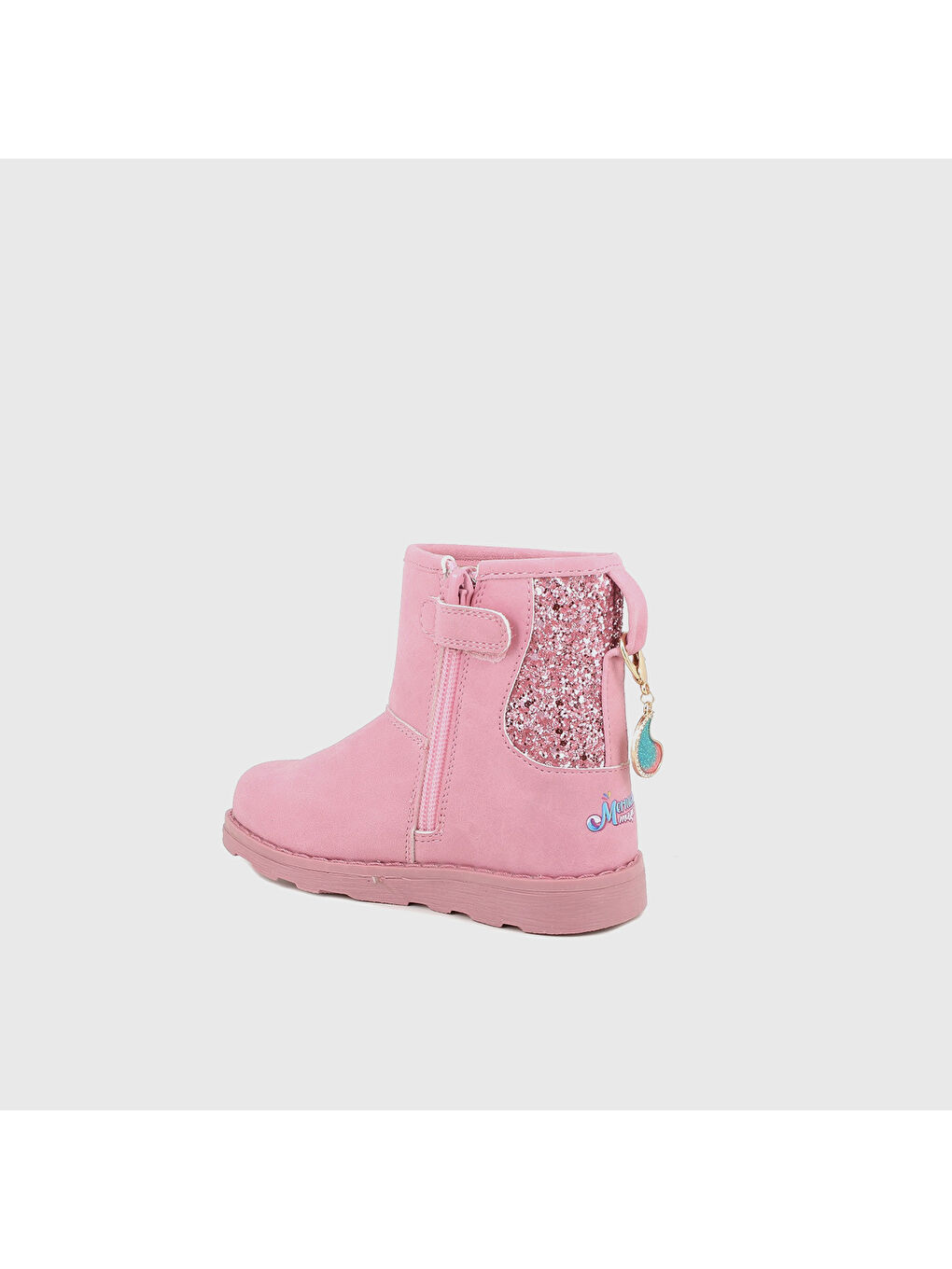 Pembe Kız Çocuk Bot 8988111 MEM 89881 NABUK PU/GLITTE-2