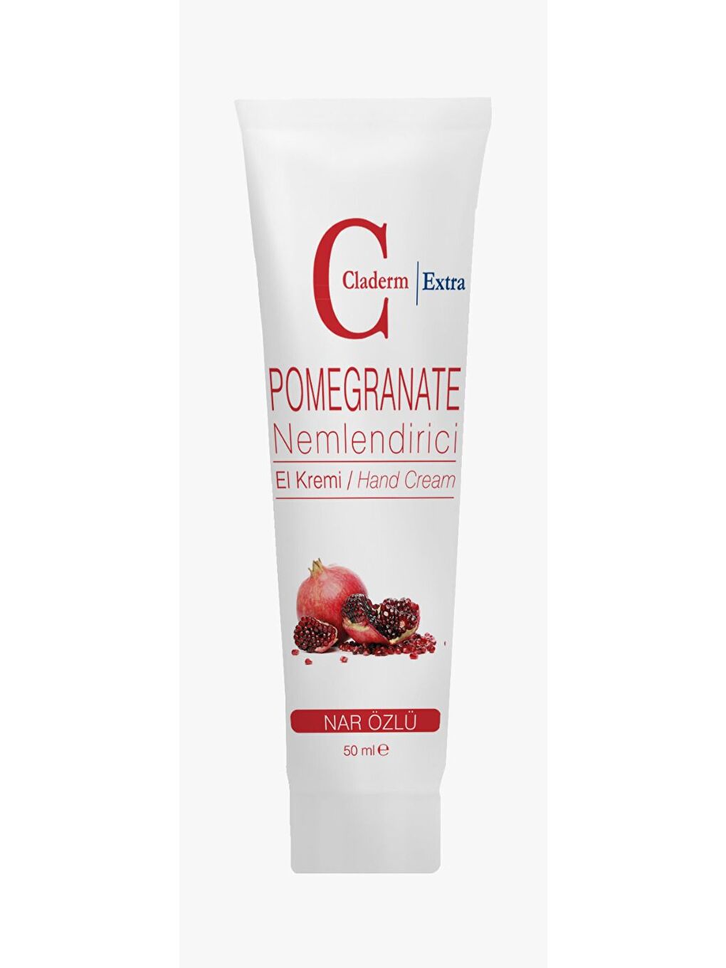 Claderm Şeffaf El Kremi 50 ml Pomegranate