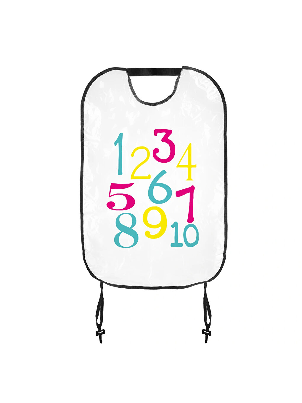 414 Desenli Oto Koltuğu Arkası Koruyucu Sayıları Öğreniyorum Temalı-1