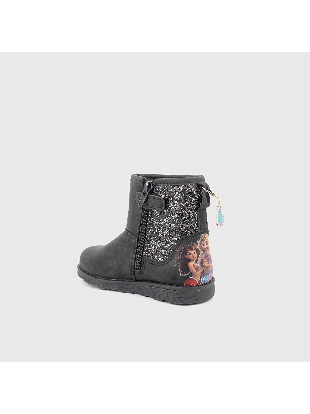 Siyah Kız Çocuk Bot 8988011 MEM 89880 NABUK PU/GLITTE (27-32)-2